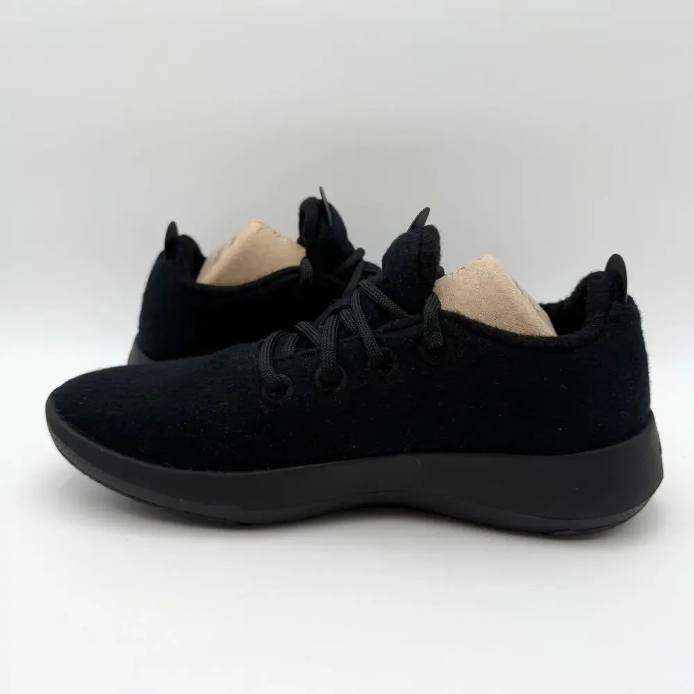 Allbirds Mens Wool Runner Mizzle Sneakers US 7 EU 39.5 Black Athletic NIB